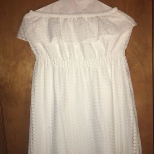 short strapless dress